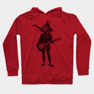 Elephant Guitarist Hoodie